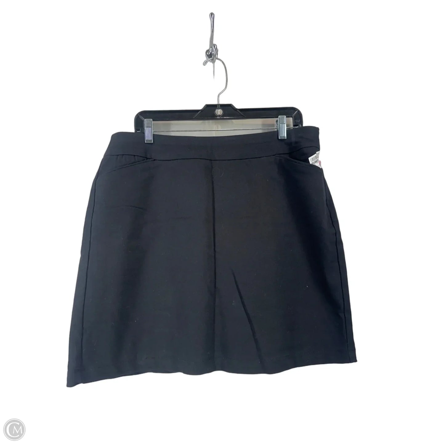 Skirt Mini & Short By Croft And Barrow In Black, Size: 14