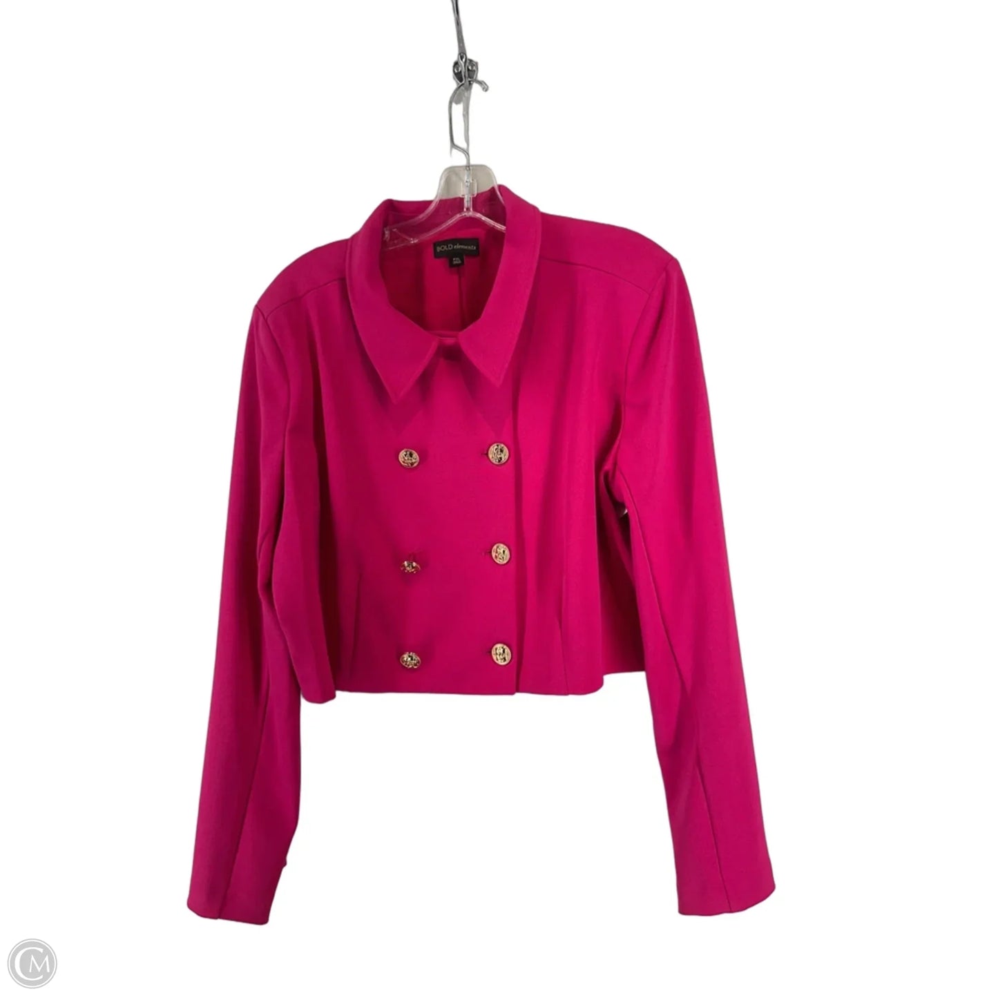 Blazer By Bold Elements In Pink, Size: Xlp