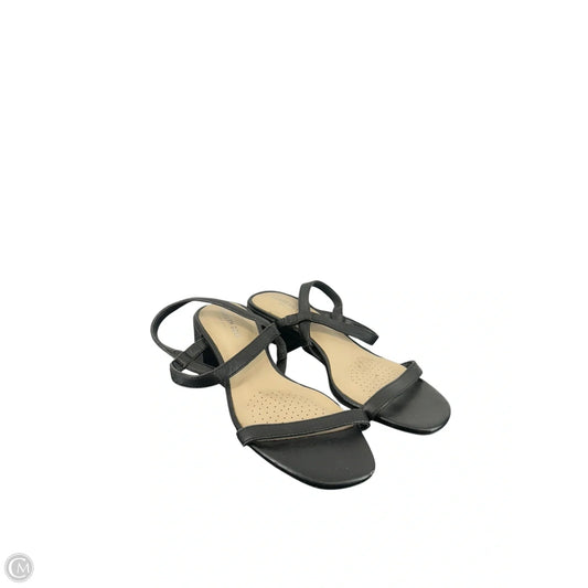 Sandals Heels Block By Kenneth Cole In Black, Size: 7.5