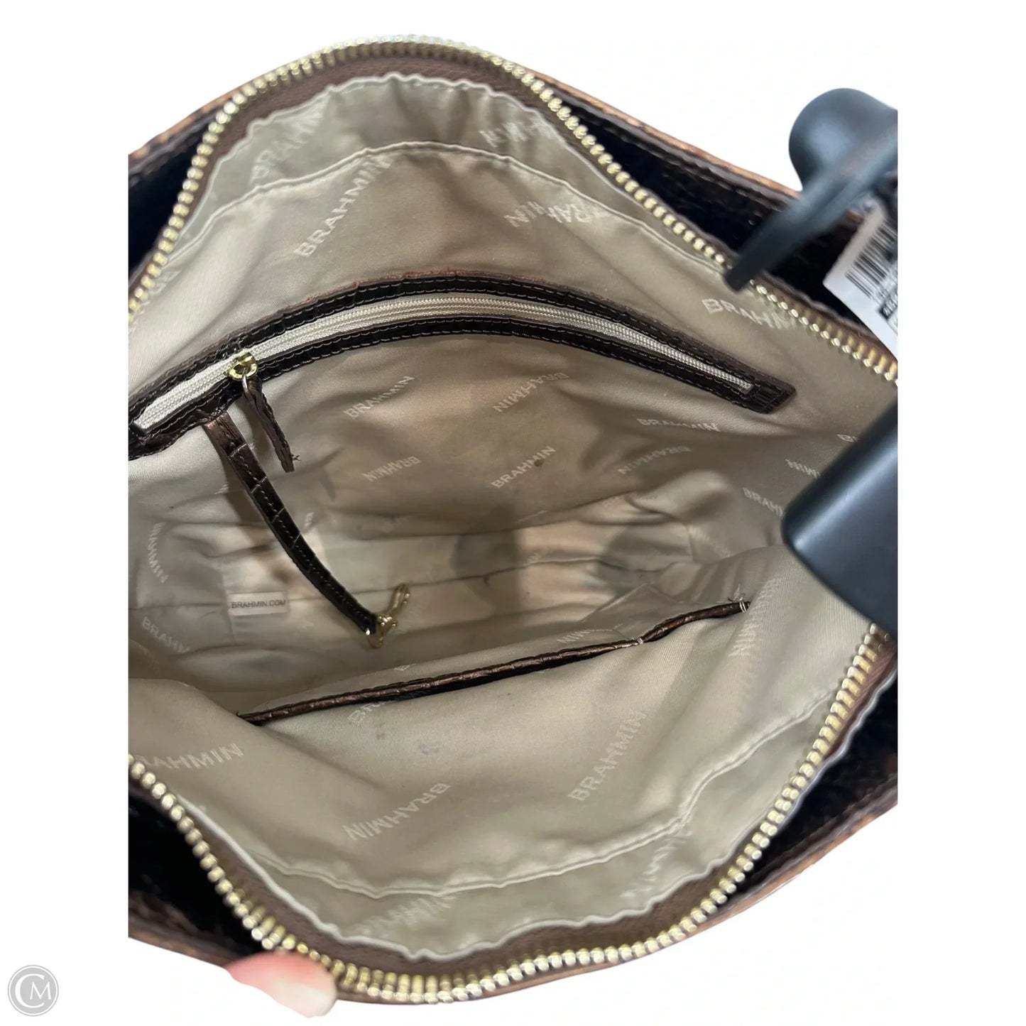 Handbag Designer By Brahmin, Size: Medium