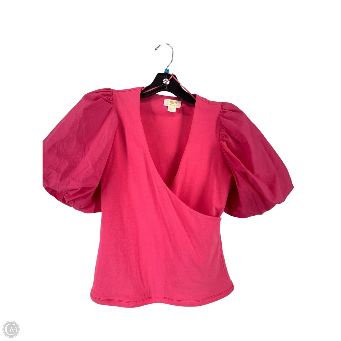 Top Short Sleeve By Maeve In Pink, Size: S