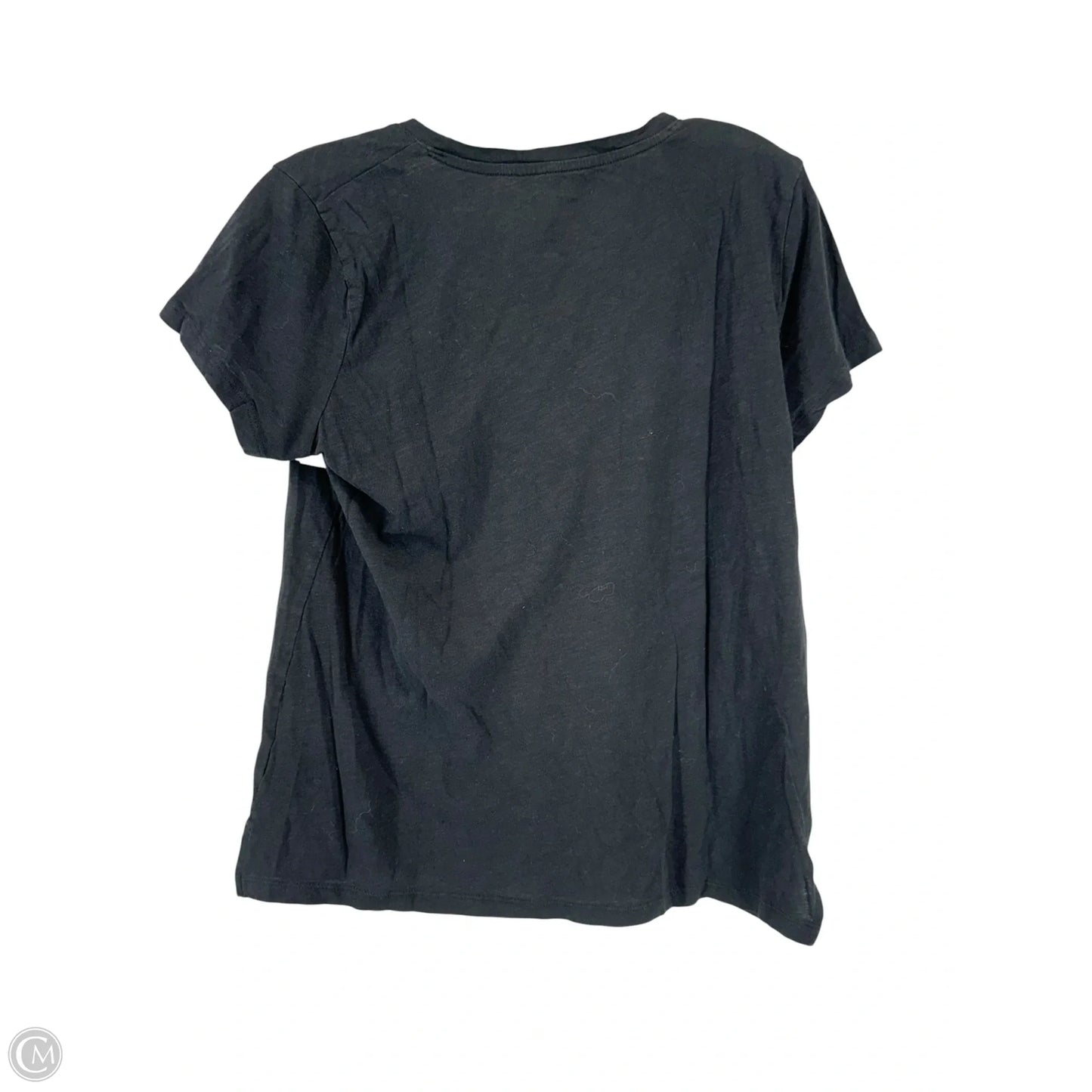 Top Short Sleeve By Madewell In Black, Size: M