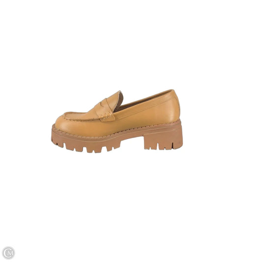 Shoes Heels Block By Clothes Mentor In Tan, Size: 8