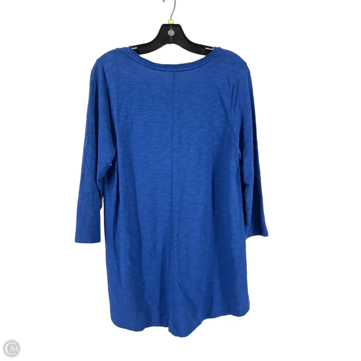 Top Long Sleeve By Chicos In Blue, Size: M