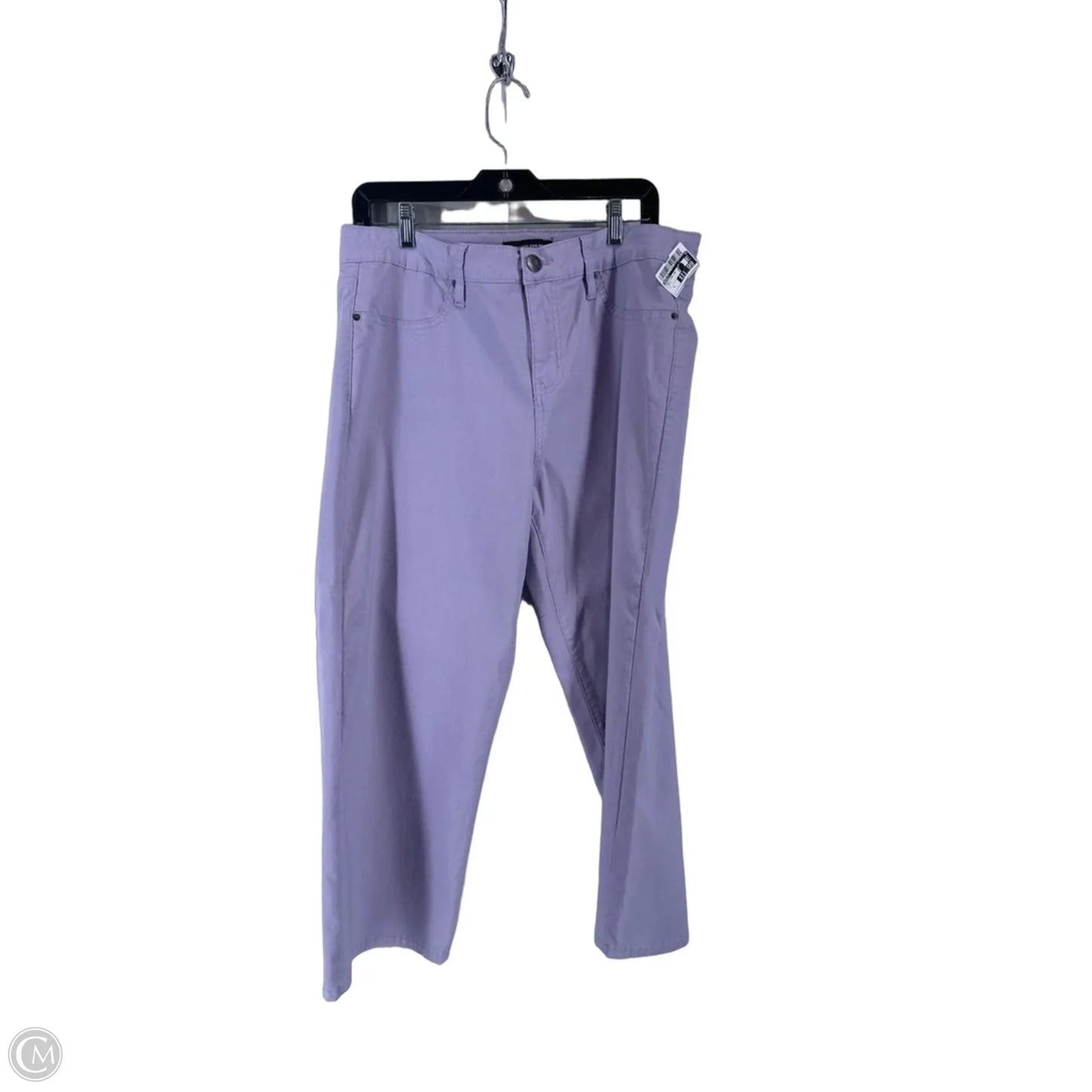 Pants Wide Leg By Royalty In Purple, Size: Xl