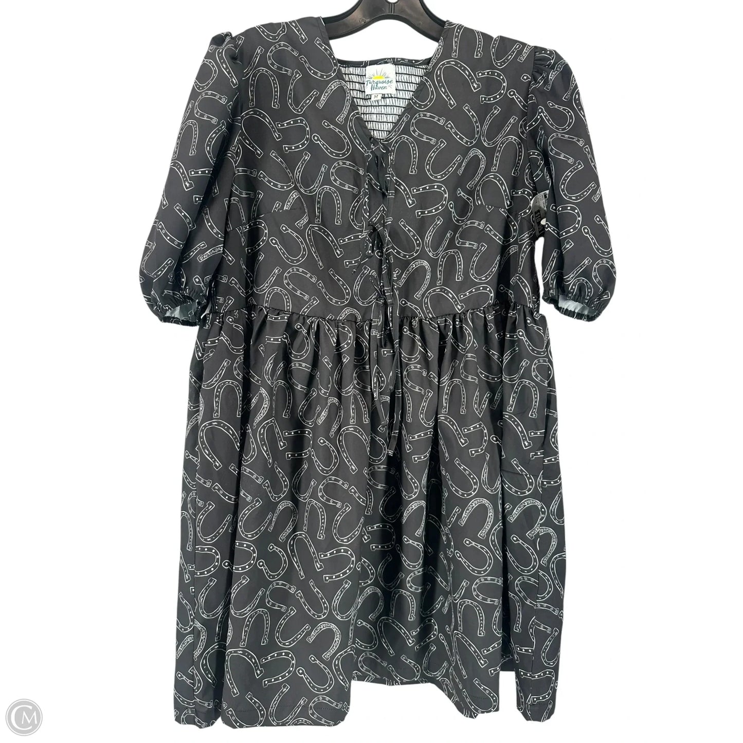 Dress Casual Short By Clothes Mentor In Black, Size: M