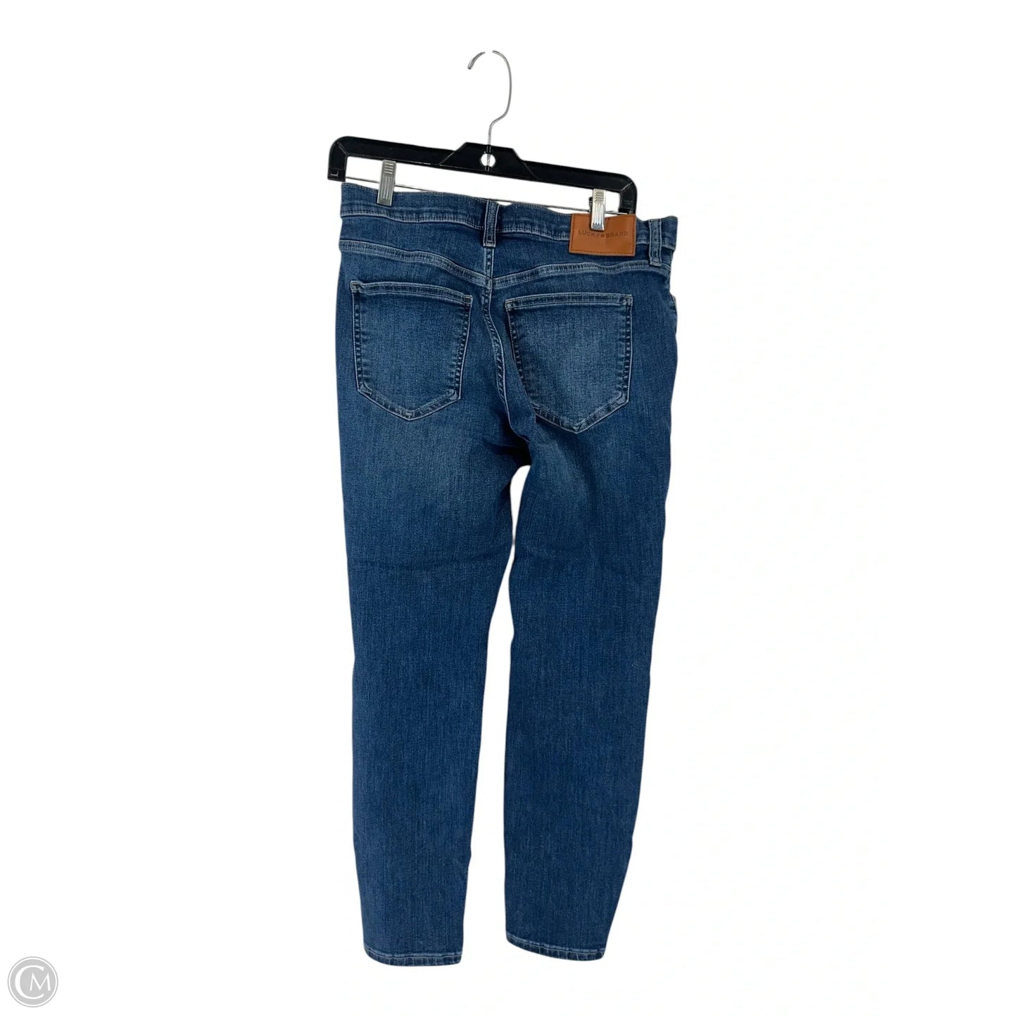 Jeans Skinny By Lucky Brand In Blue Denim, Size: 6