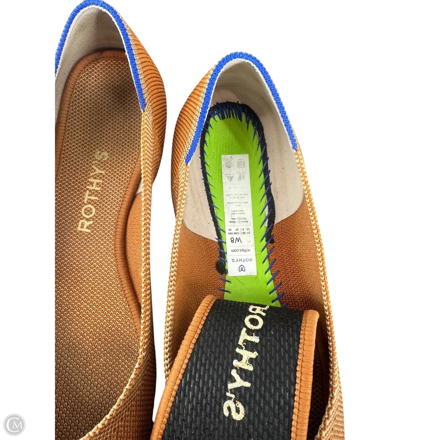 Shoes Flats By Rothys In Orange, Size: 8