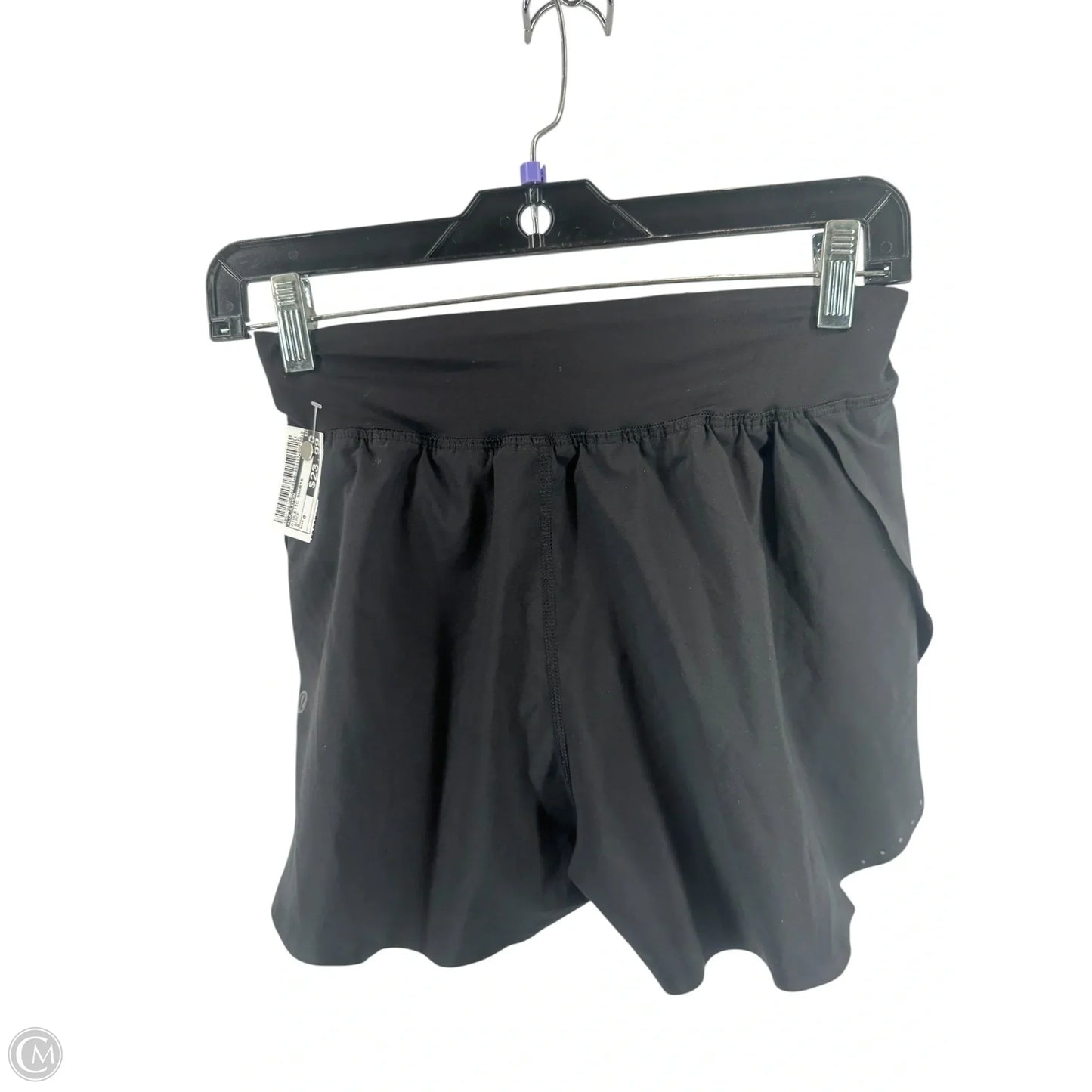 Athletic Shorts By Lululemon In Black, Size: 0