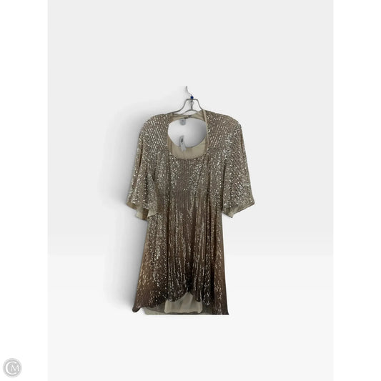 Dress Party Short By Old Navy In Gold & Silver, Size: Xlp