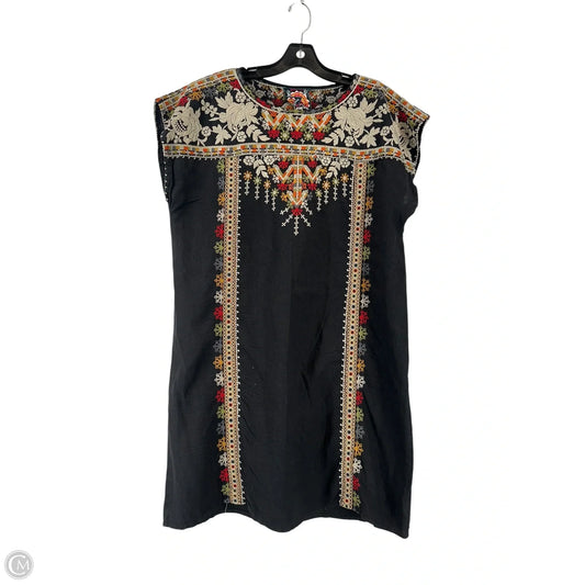 Dress Casual Short By Johnny Was In Black, Size: L