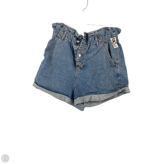 Shorts By Top Shop In Blue Denim, Size: 10