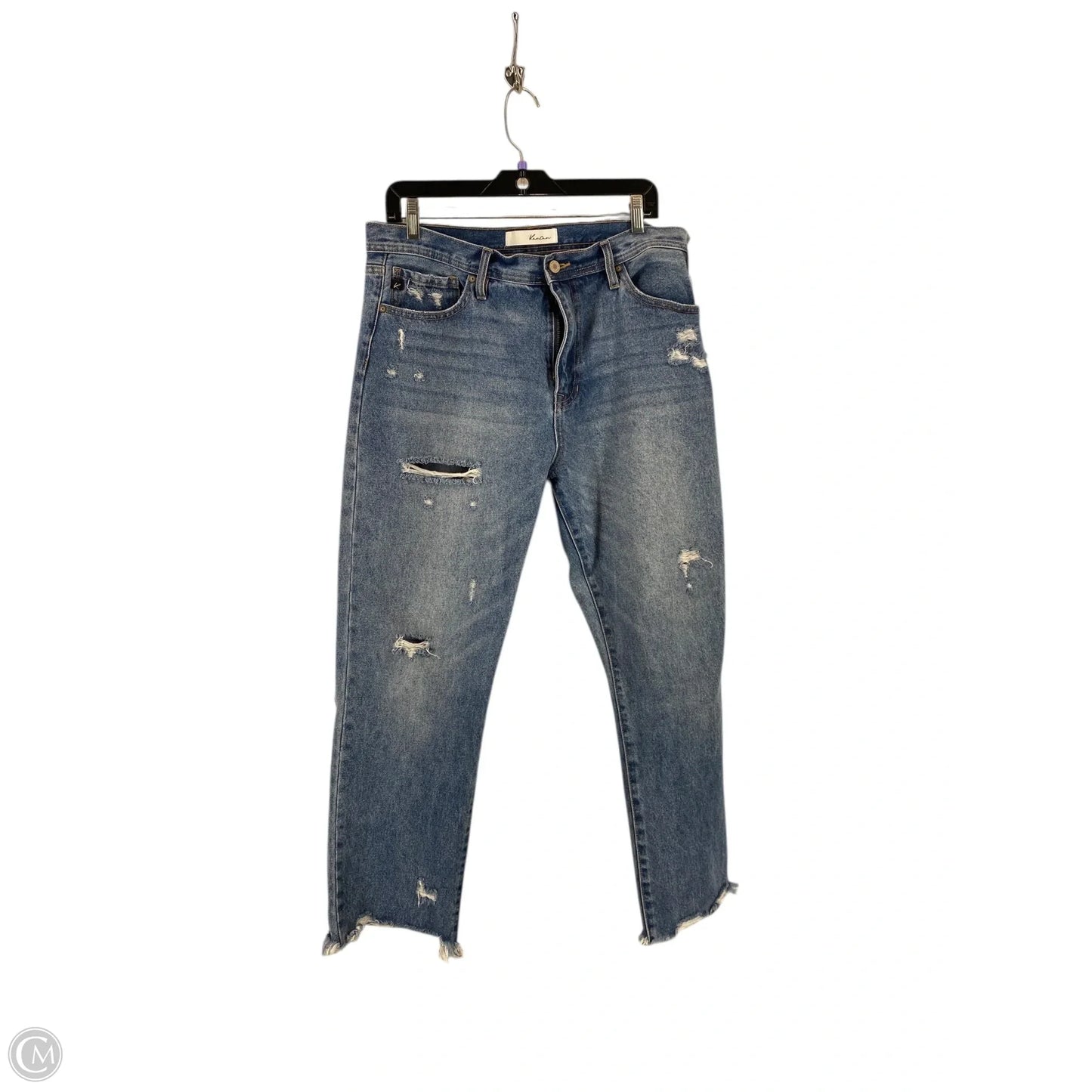 Jeans Straight By Kancan In Blue Denim, Size: 10