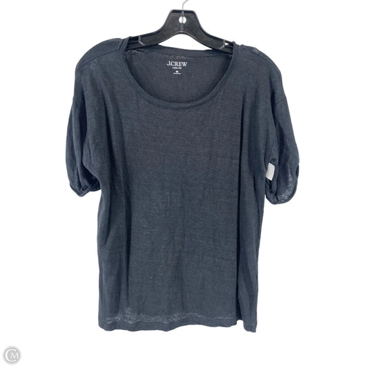 Top Short Sleeve Basic By J. Crew In Black, Size: M