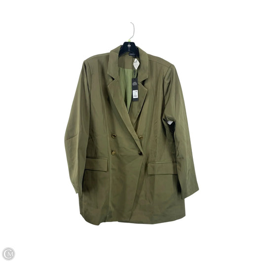Blazer By Fashion Nova In Green, Size: 1x