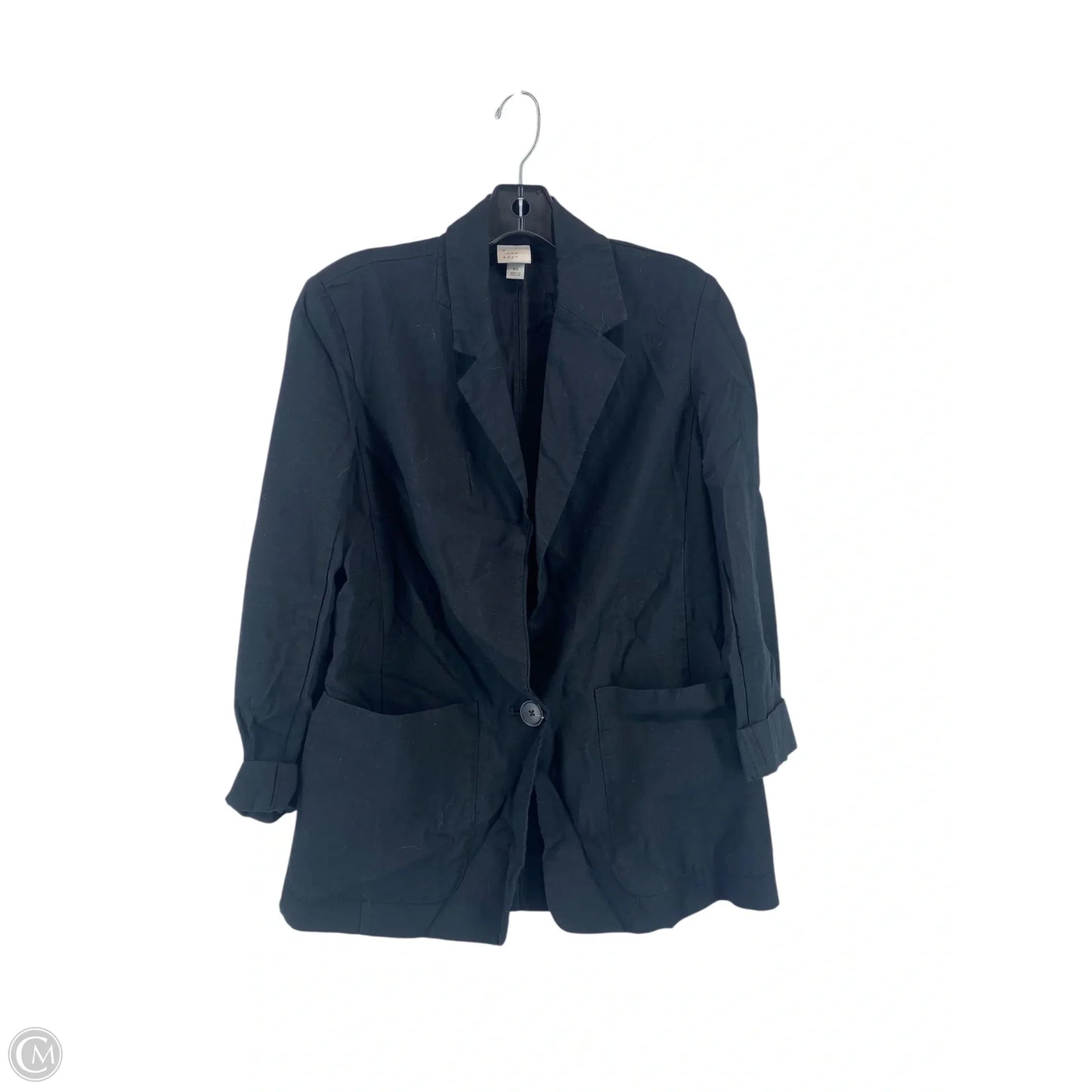 Blazer By A New Day In Black, Size: Xs