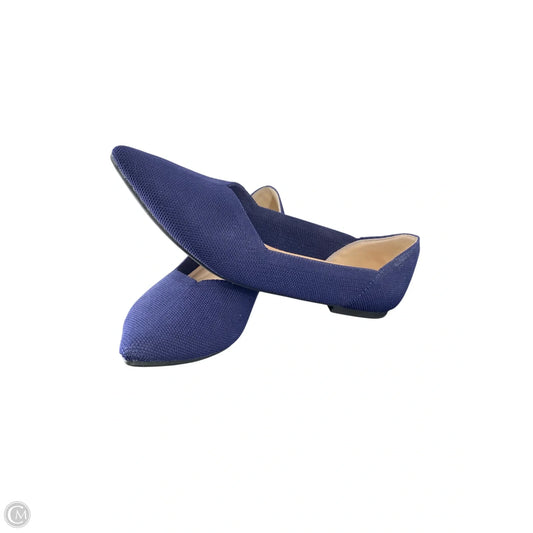 Shoes Flats By Cme In Navy, Size: 7