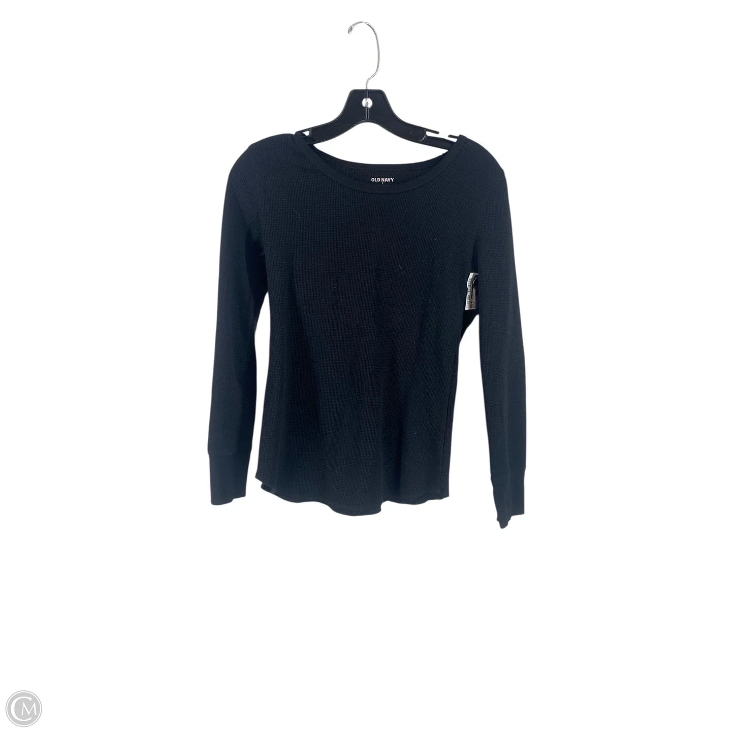 Top Long Sleeve Basic By Old Navy In Black, Size: S