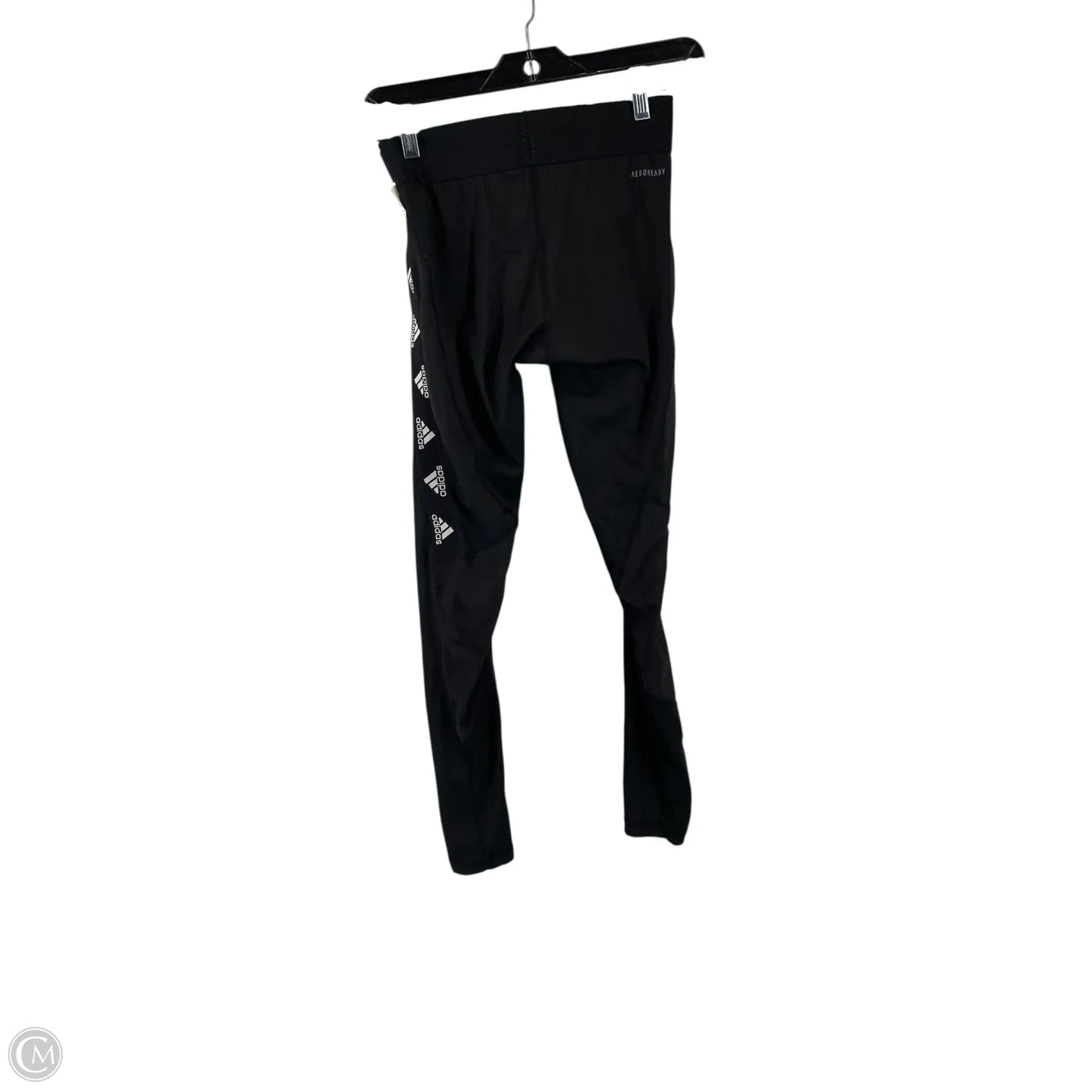 Athletic Leggings By Adidas In Black, Size: S