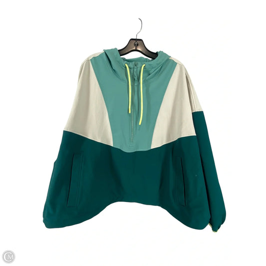 Athletic Jacket By Old Navy In Green, Size: 3x