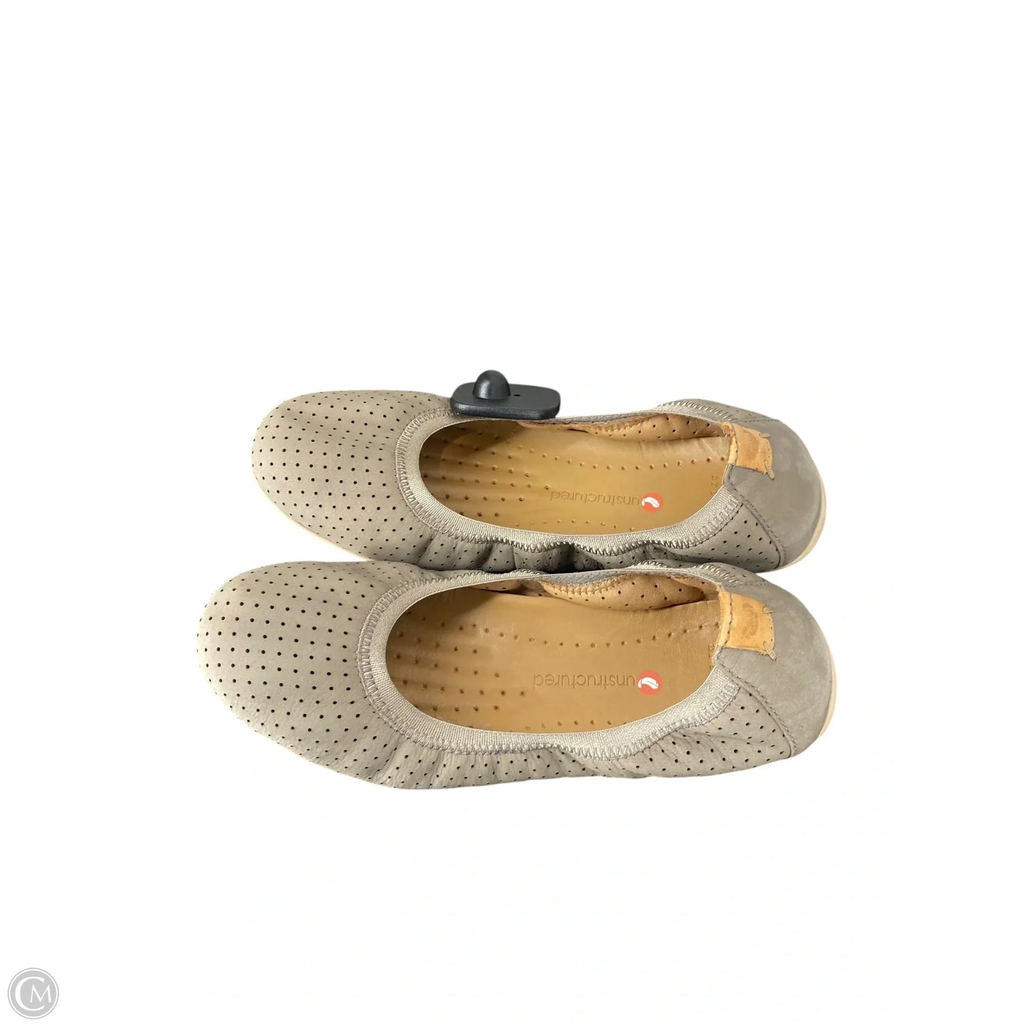 Shoes Flats By Clarks In Taupe, Size: 5.5