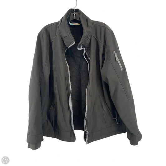Jacket Utility By Free Country In Black, Size: Xxl
