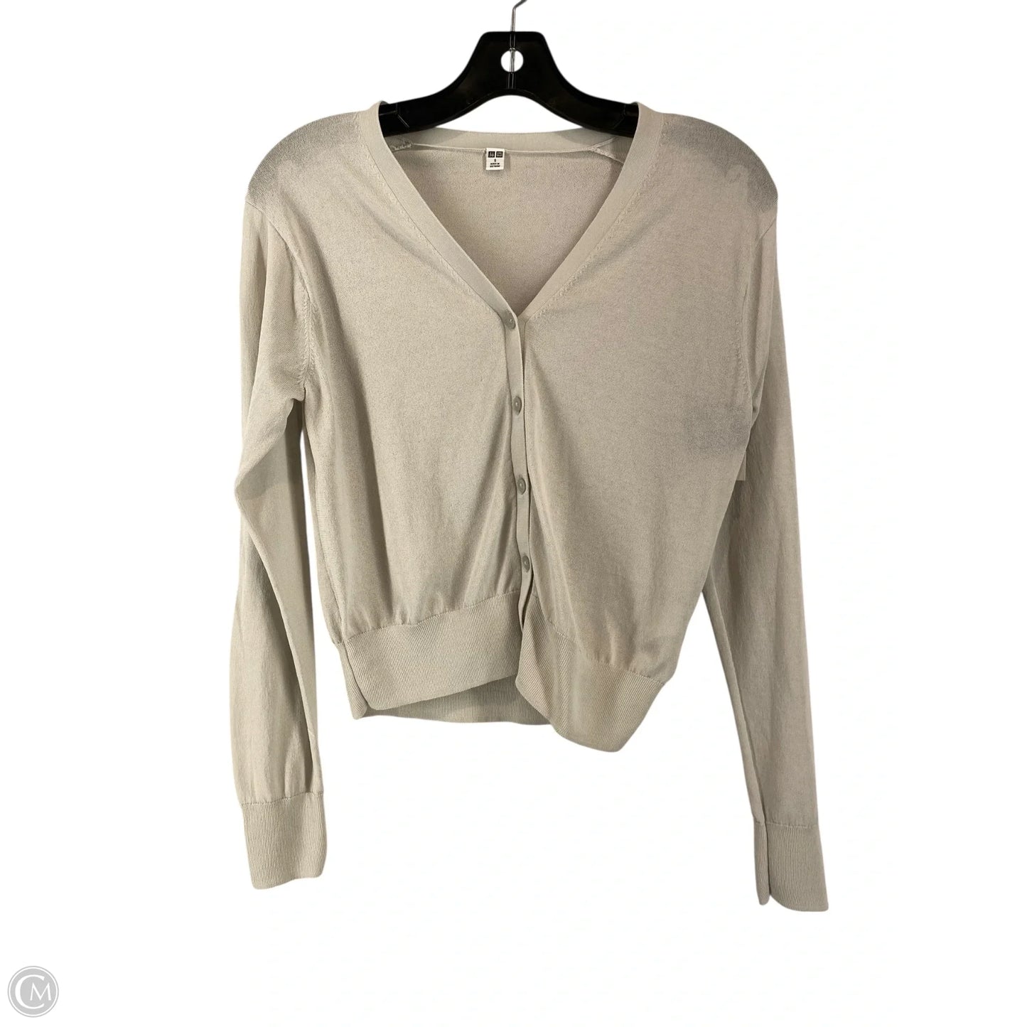 Cardigan By Uniqlo In Grey, Size: S