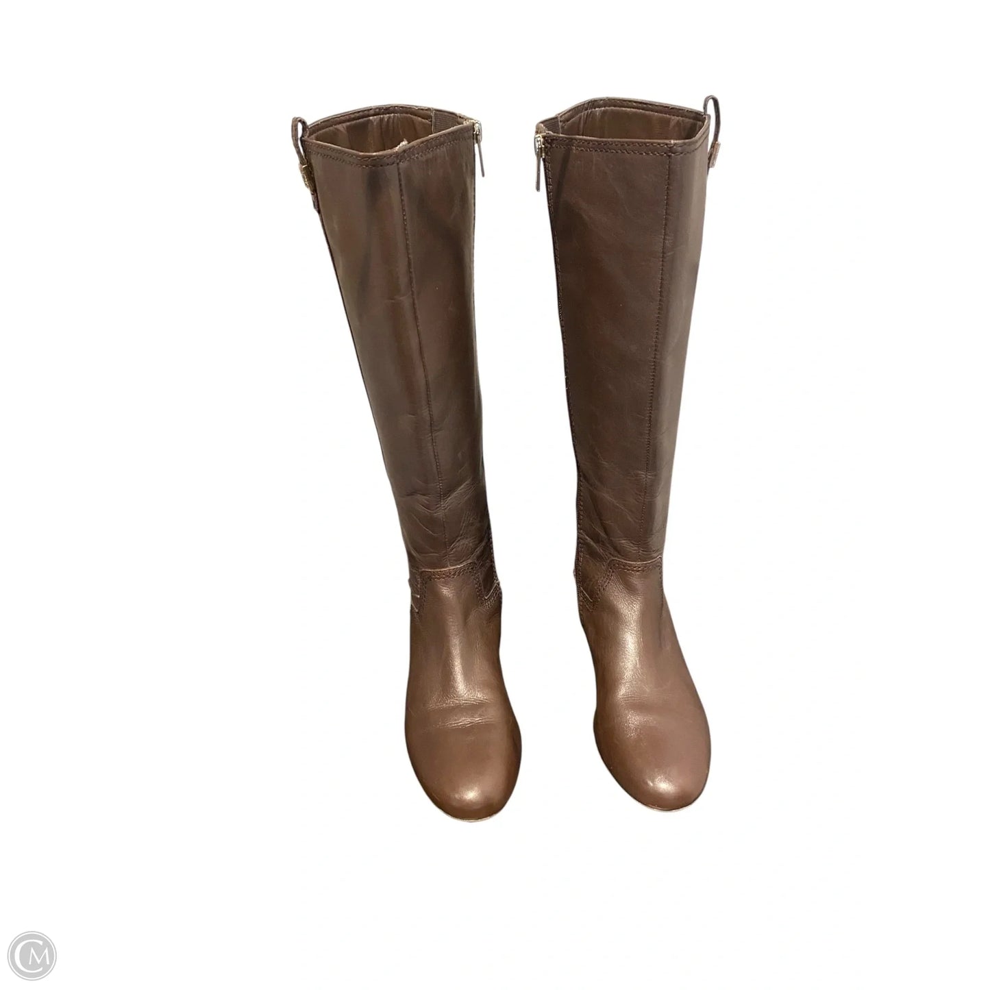 Boots Knee Flats By Anne Klein In Brown, Size: 9