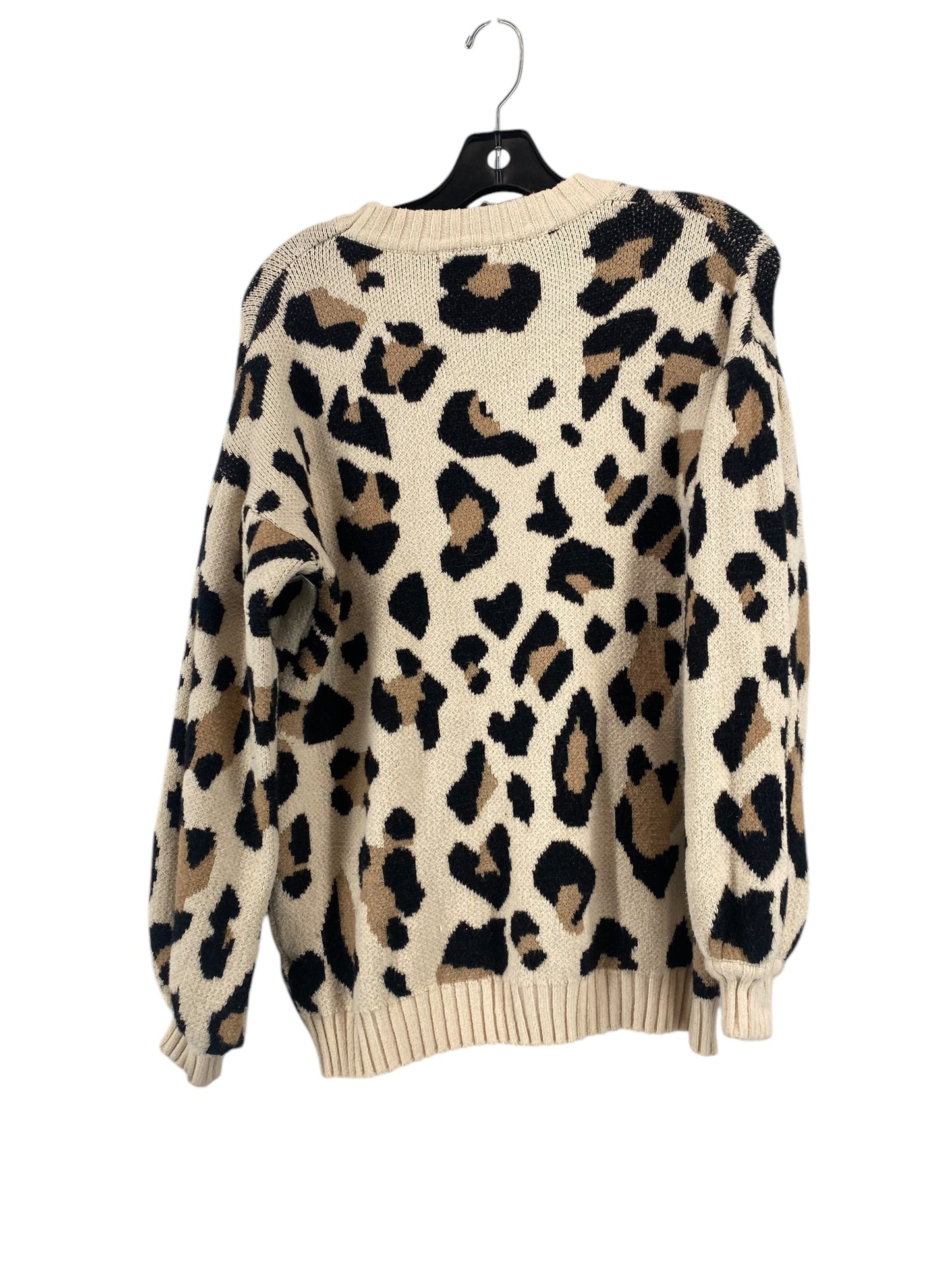 Sweater By Entro In Animal Print, Size: S