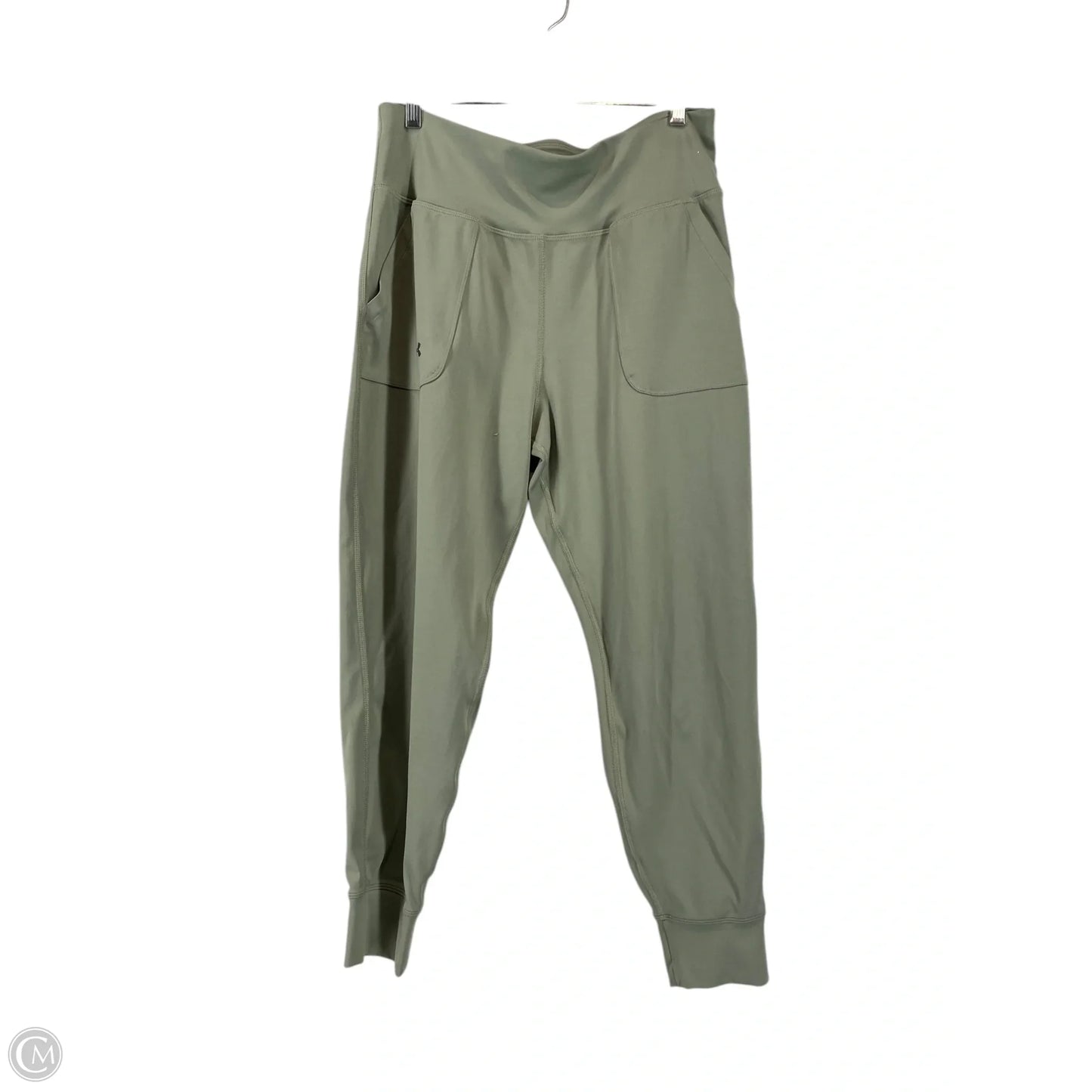 Athletic Pants By Under Armour In Green, Size: L