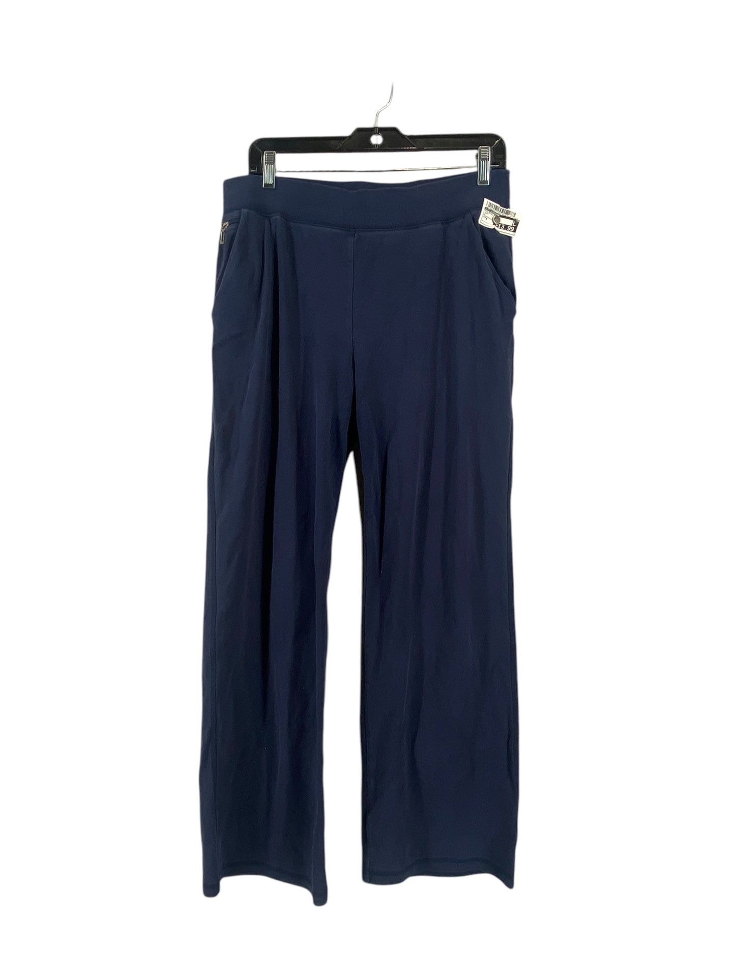 Athletic Pants By Liz Claiborne In Navy, Size: M