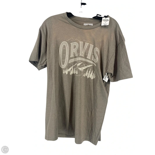 Top Short Sleeve By Orvis In Green, Size: M