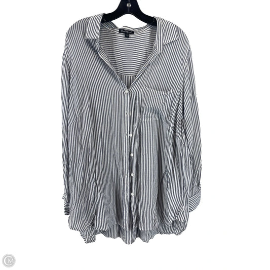 Top Long Sleeve By Velvet Heart In Striped Pattern, Size: 2x