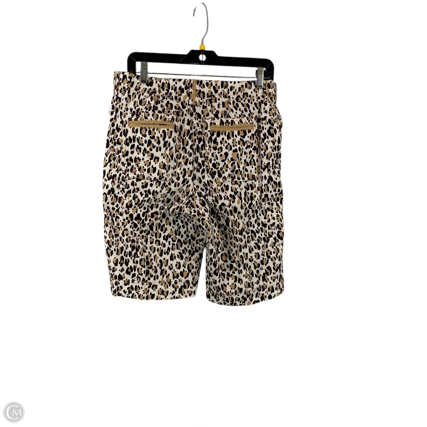 Shorts By Chicos In Animal Print, Size: 0
