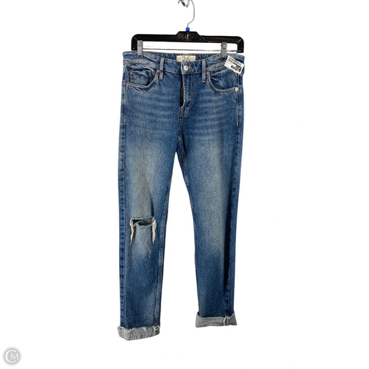 Jeans Boyfriend By We The Free In Blue Denim, Size: 4