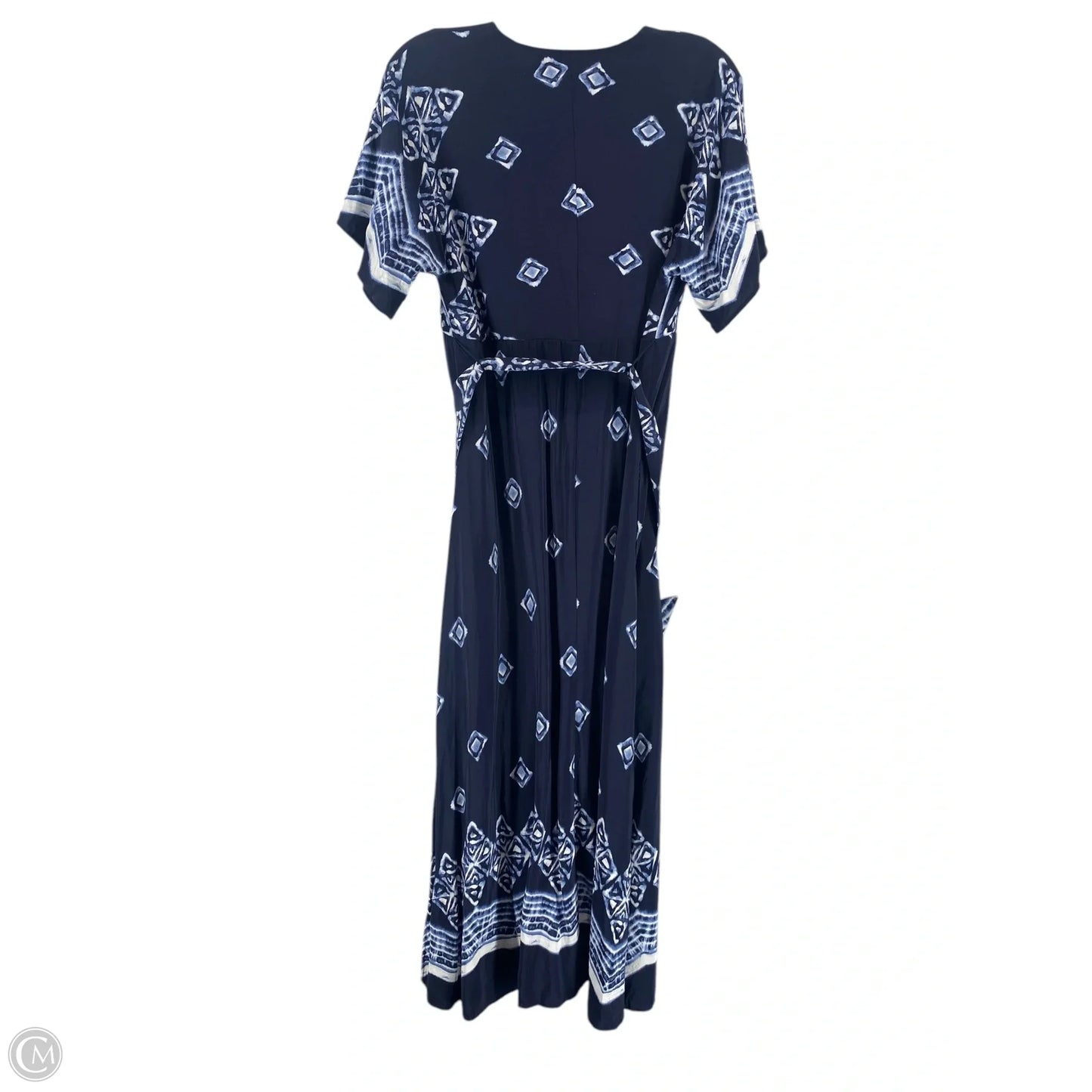 Dress Casual Maxi By Chicos In Navy, Size: 0