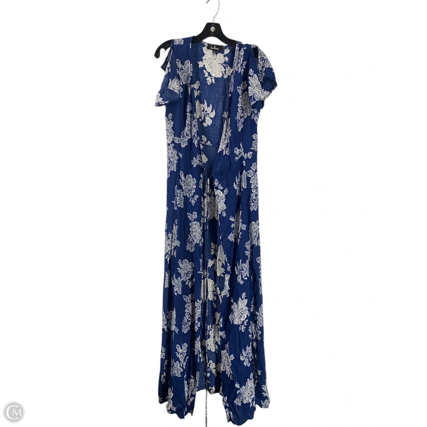 Dress Casual Maxi By Lulus In Blue & White, Size: Xs