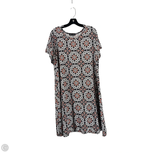 Dress Casual Short By Clothes Mentor In Black, Size: 3x