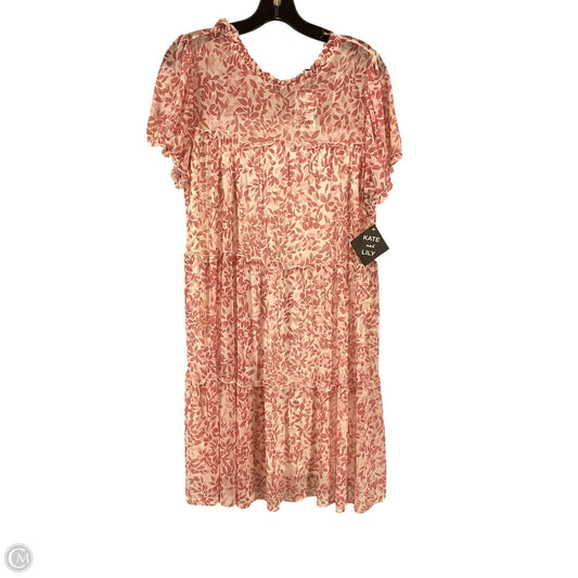 Dress Casual Short By Cmc In Pink, Size: 12