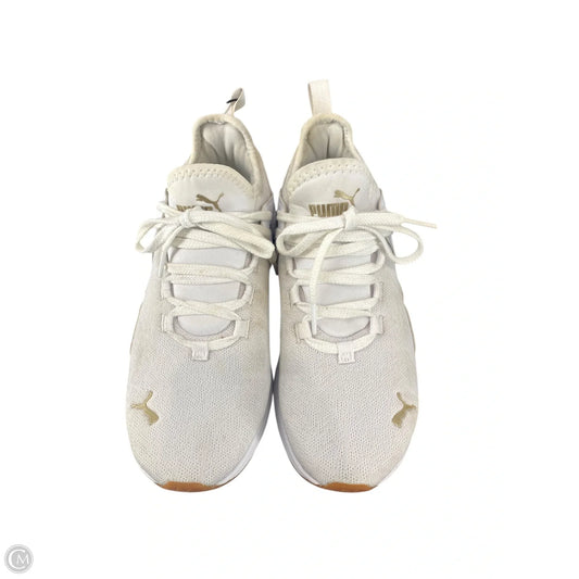 Shoes Athletic By Puma In White, Size: 7.5