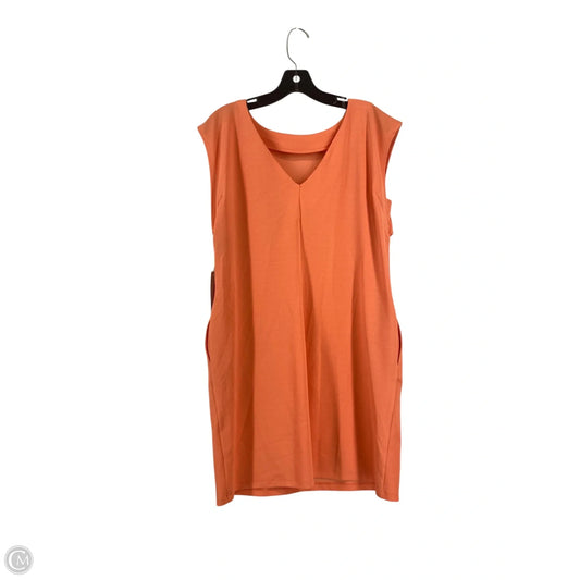 Dress Work By Worthington In Coral, Size: M