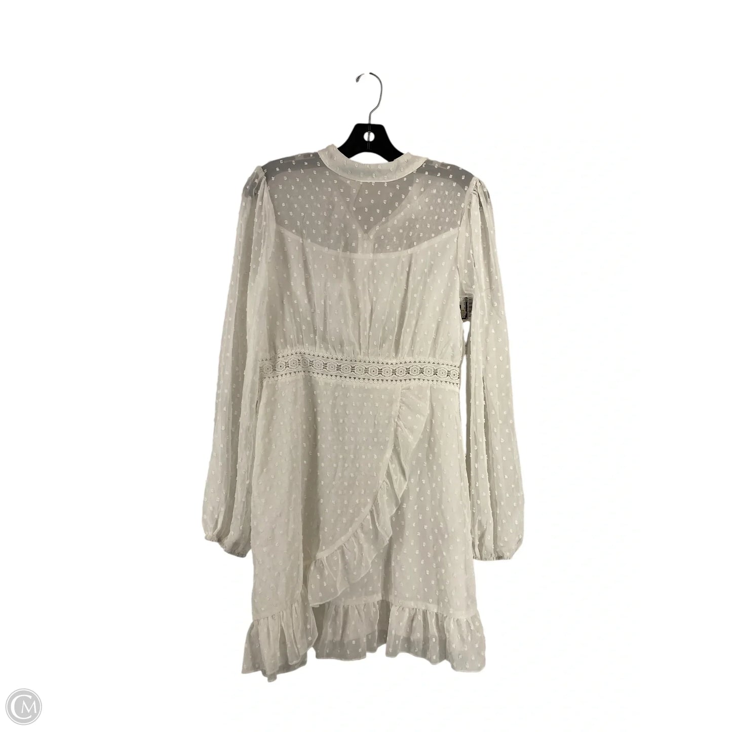 Dress Casual Short By Shein In White, Size: L