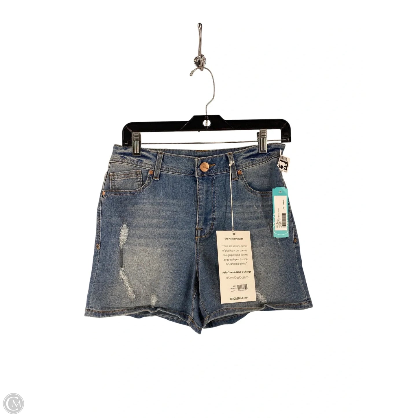 Shorts By 1822 Denim In Blue Denim, Size: 6
