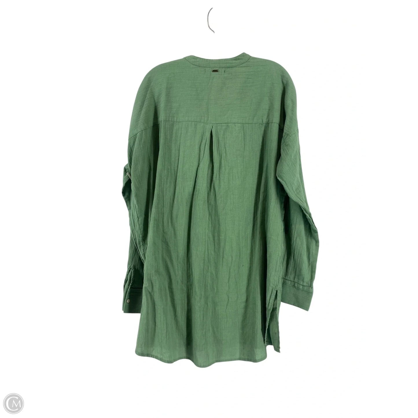 Top Long Sleeve By Oneill In Green, Size: Xl