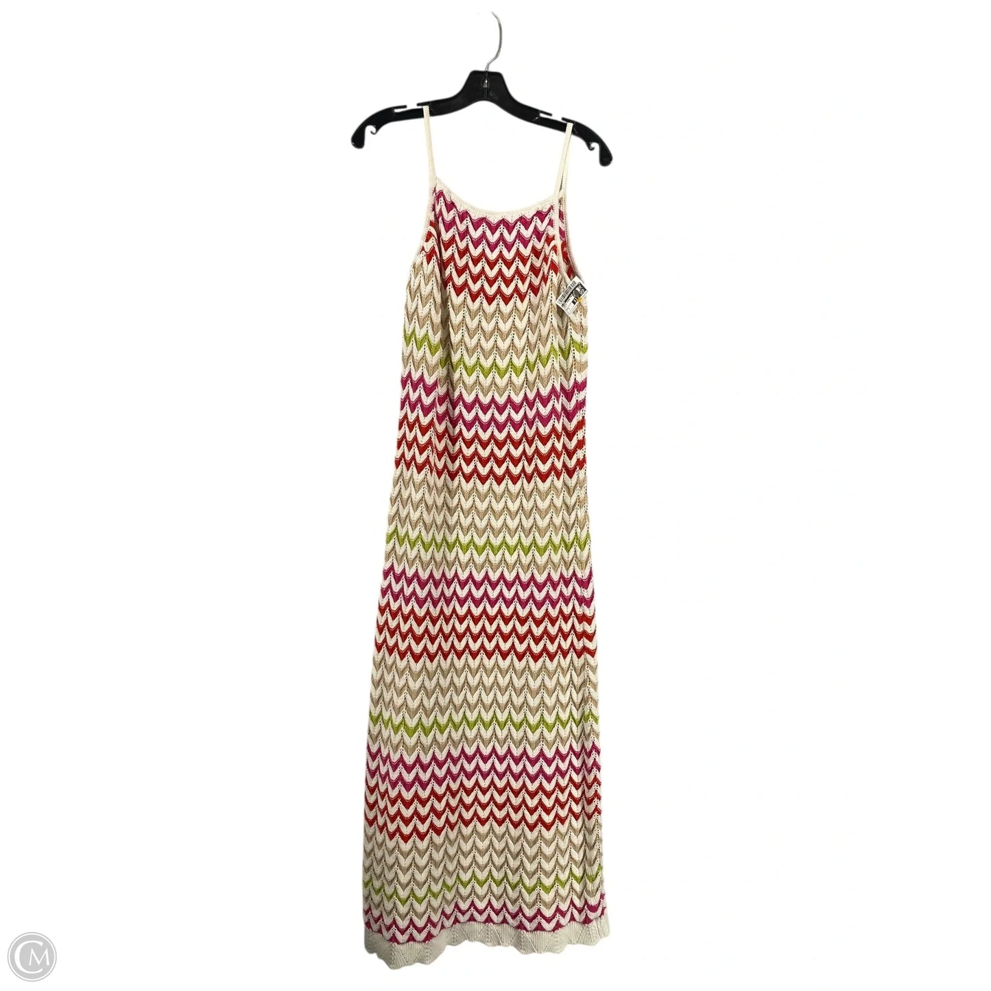 Dress Casual Maxi By Cme In Multi-colored, Size: L