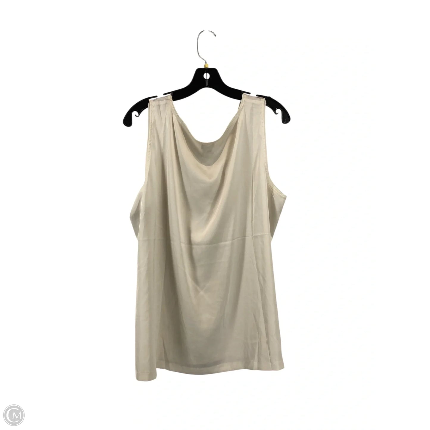Top Sleeveless By Chicos In White