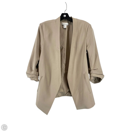 Blazer By Rachel Zoe In Tan, Size: L