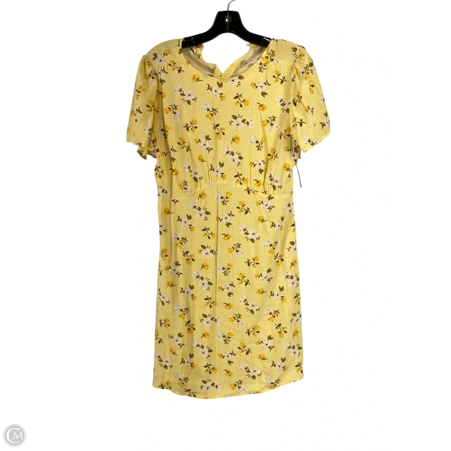 Dress Casual Short By Old Navy In Yellow, Size: M