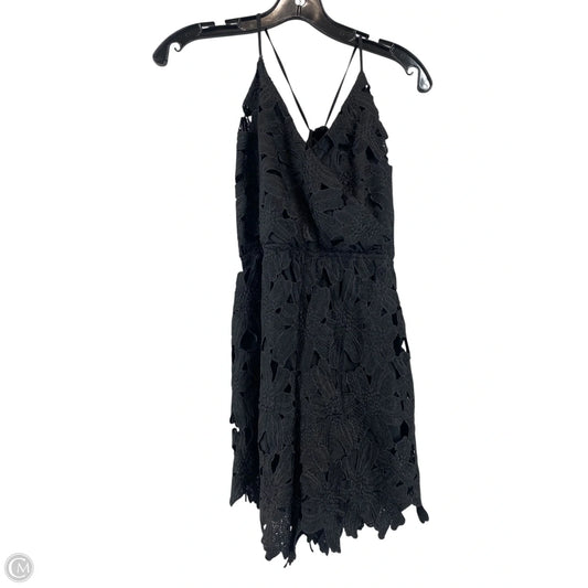 Romper By Express In Black, Size: 8