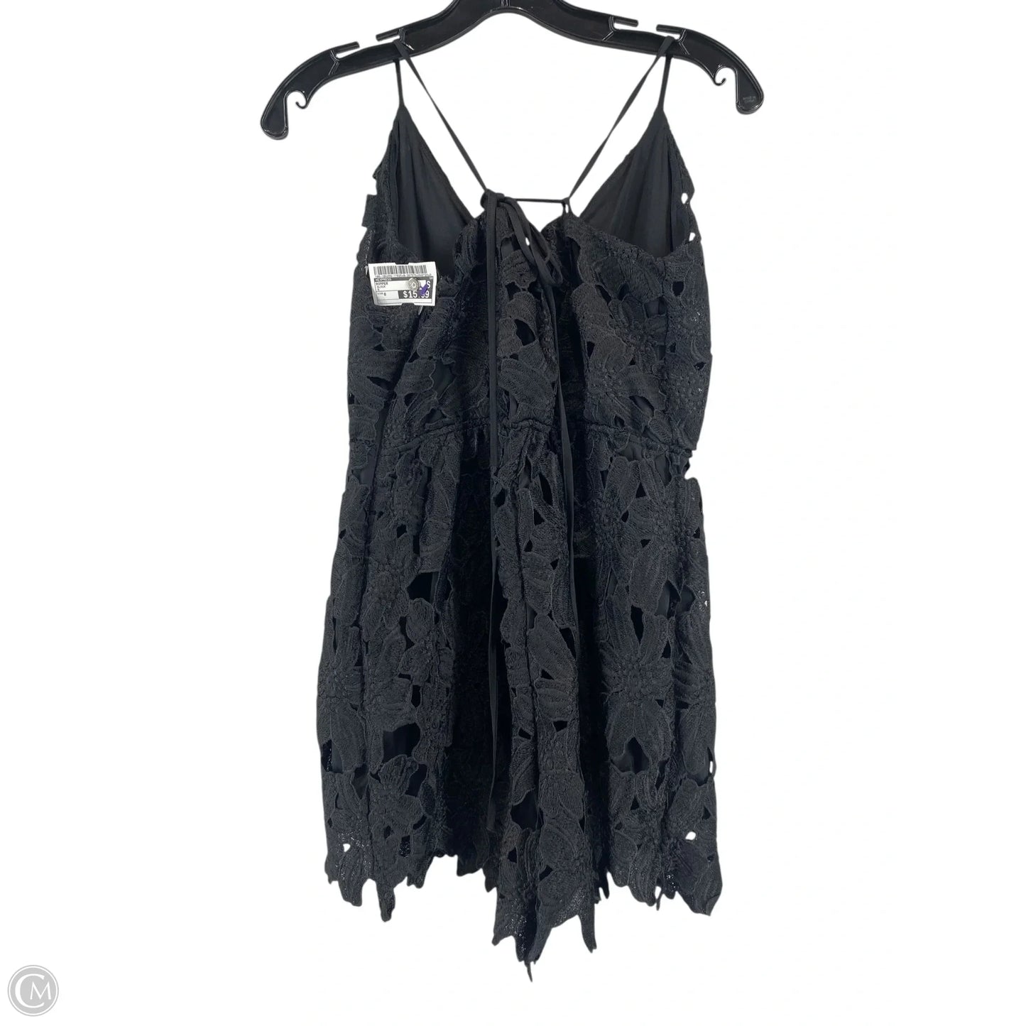 Romper By Express In Black, Size: 8